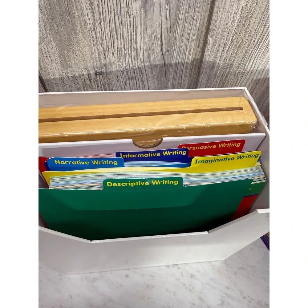Lakeshore Ready to Write Prompt Box AA469 Educational Writing Cards Ages 6+ New